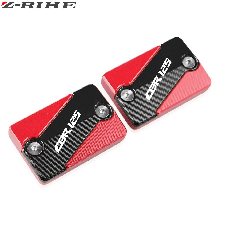 Motorcycle Accessories Fits For HONDA CBR125 CBR 125 2009 2010 2011 2012 2013 Aluminum Brake Fluid Reservoir Cap Covers CBR125