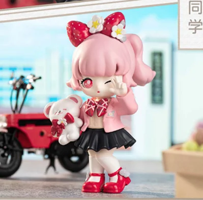 

TEENNAR Tangna Campus Style Foundation Series Blind Box Toys Girl Kawaii Doll Action Figure Toy Kid Surprise Model Mystery Box