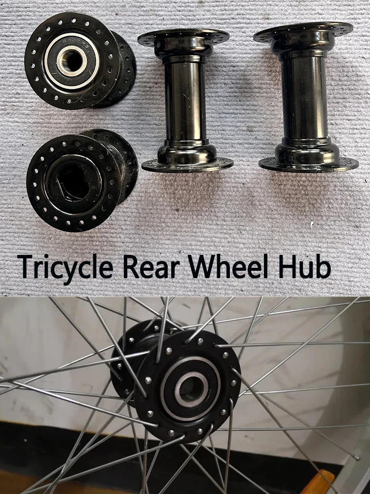 AliExpress NONE Tricycle Rear Wheel Hub  / 60mm/100mm Hub / Tricycle / Modified Bicycle 36-Hole Bearing Hub