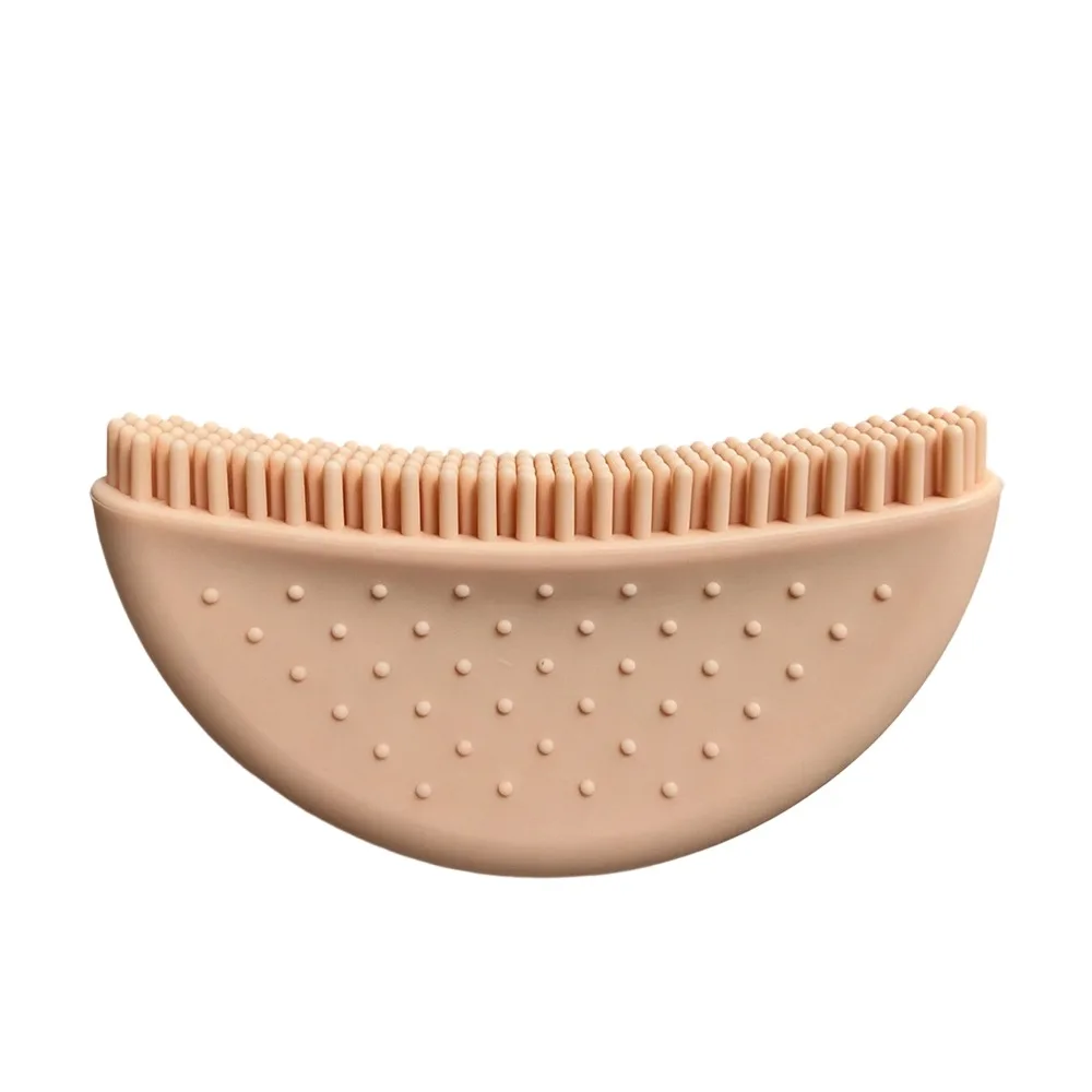 Silicone Lymphatic Facial Brush Lift Firm Contour Comfortable Lymphatic Contour Face Brush Deep Cleanse Facial Massage Brush