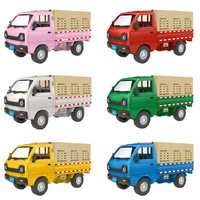 1:10/1:16 Remote Control Truck Simulation Drift Freight Car With Led Lights Freight Rc Electric Toy Car Children'S Birthday Gift