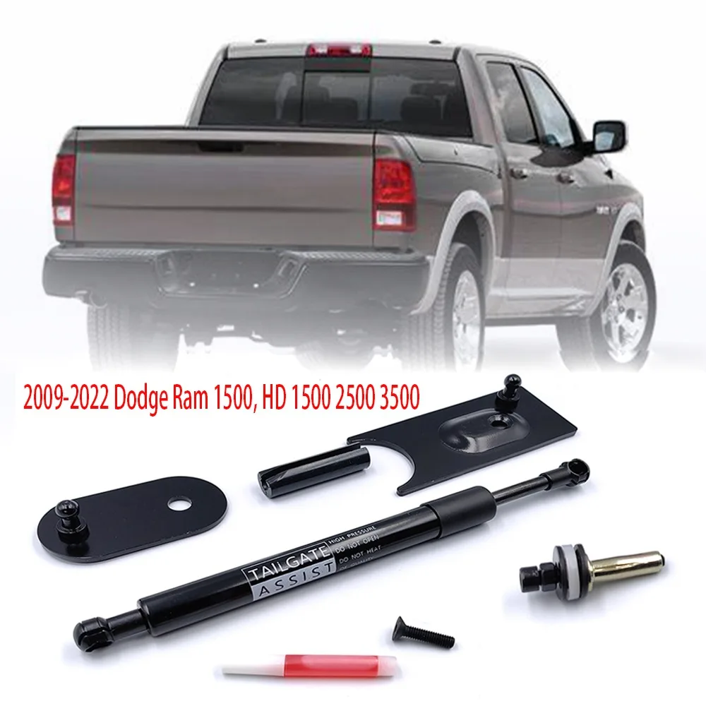 Truck Tailgate Assist Shock 43301 Compatible with 2009-2018 Dodge Ram 1500, 2010-2022 Dodge Ram 2500/3500, 2019-20221500 Classic