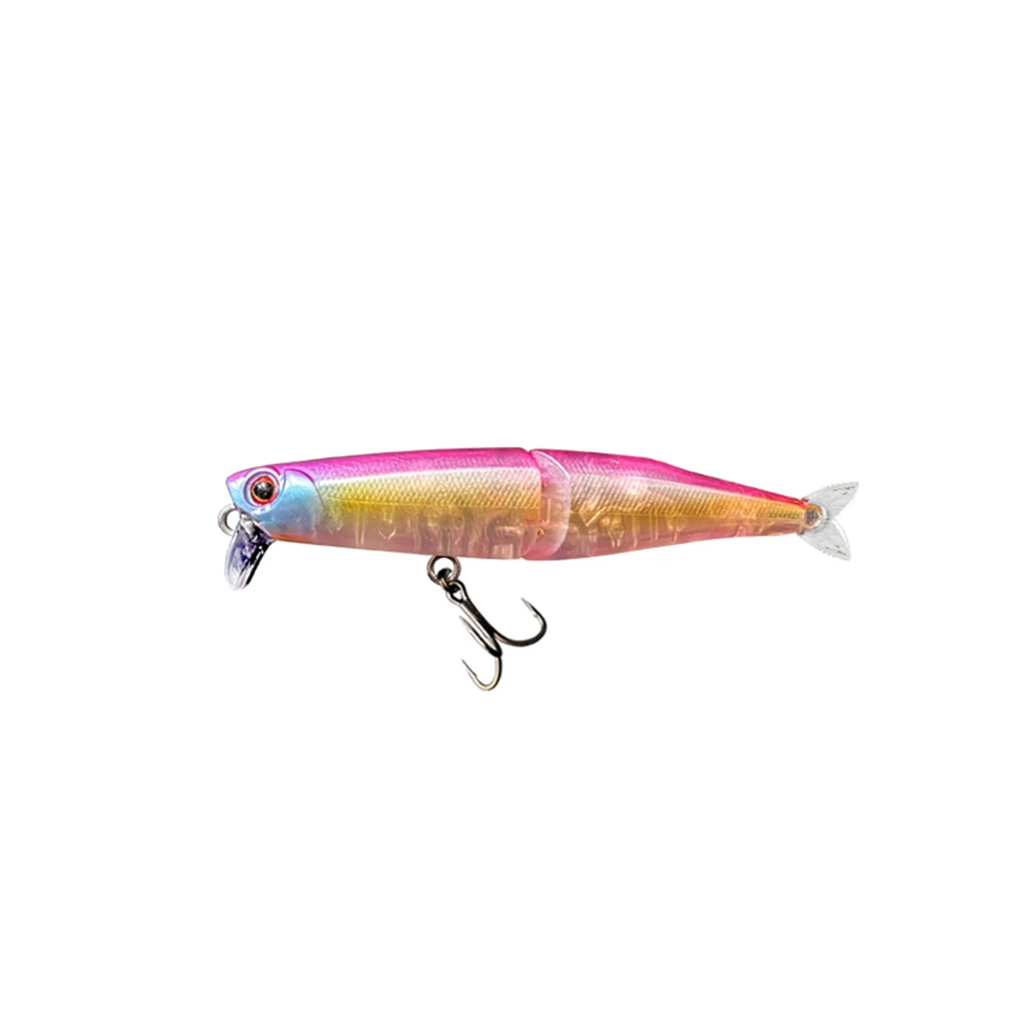 Leurres de pêche flottants Swimbait 3.2g 65mm Micro appât articulé Glidebait vairon appât artificiel Surface bar truite matériel de pêche