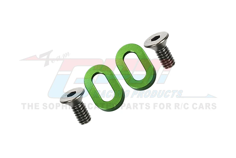 Arandela ovalada de aluminio GPM para caja de cambios para motocicleta KYOSHO 1/8 NSR500