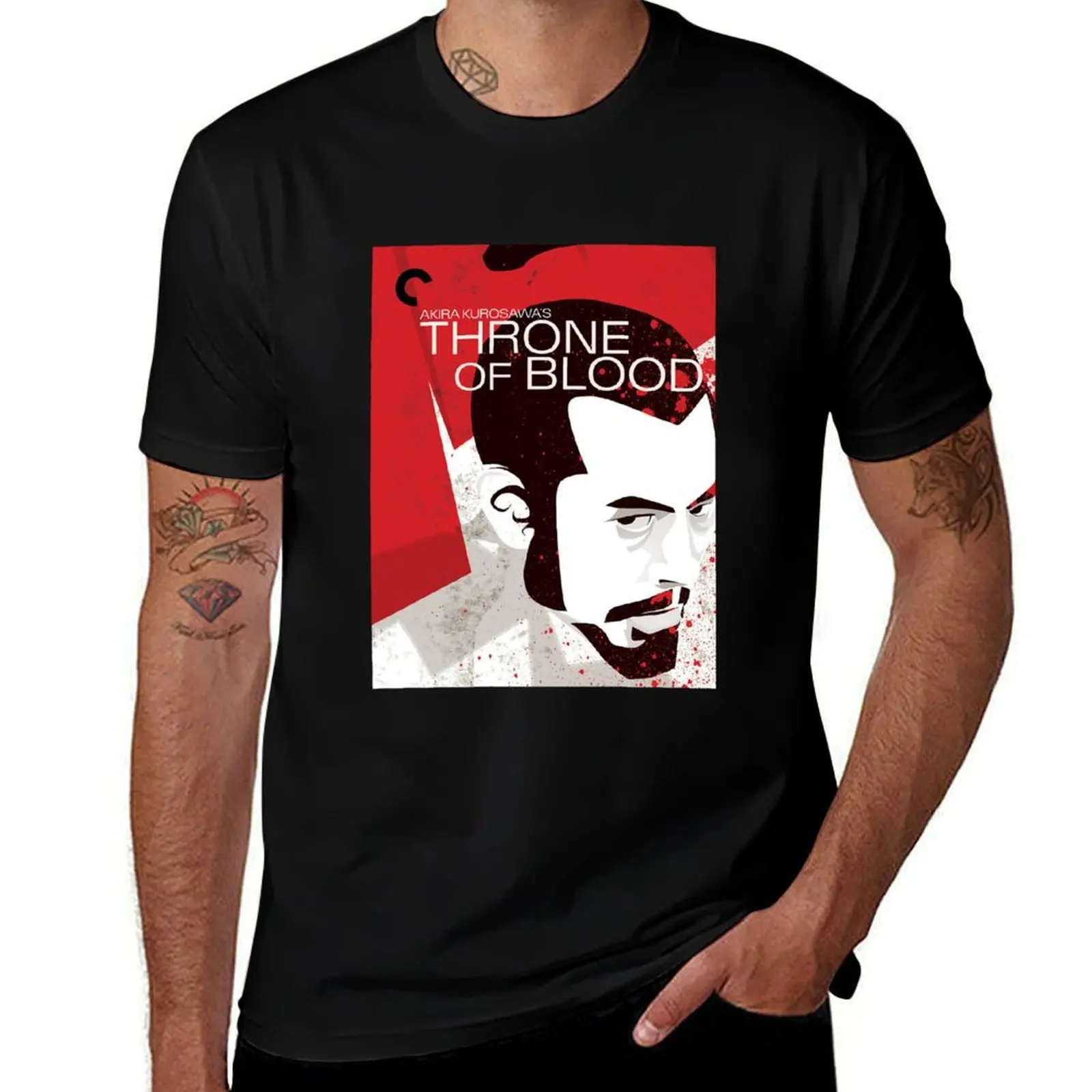 

Throne of Blood - Movie Poster T-Shirt Relaxed Fit Casual Short Sleeve Top