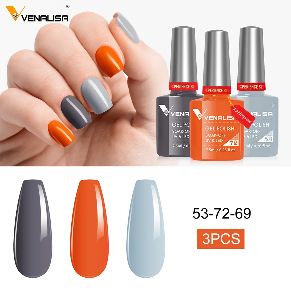 VENALCrawNail-Kit de Verhéritage à Ongles Gel UV LED, Super Brcorporelle, Grande Couverture, Couche de Finition Sans Essuyage, Guatemala