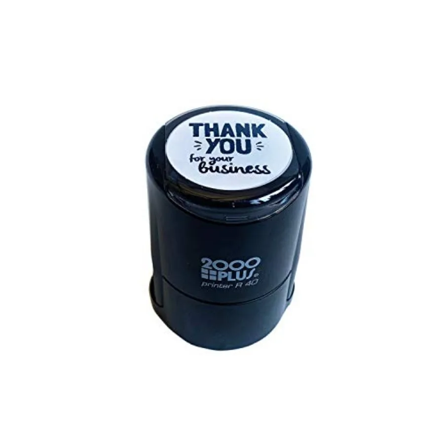 

Thank You for Stamp/ 1 5/8" Self Inking Rubber Stamp/Small Appreciation Stamper/Thanks for Order Customer Gratitude Stamp