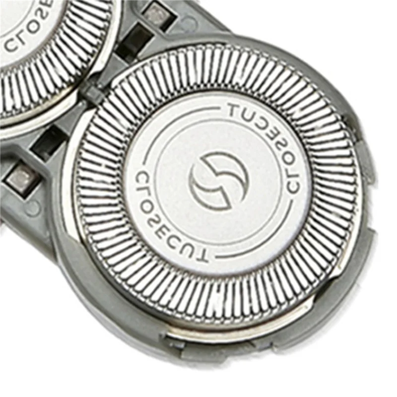 الترويج! 10X الفولاذ المقاوم للصدأ شفرات حلاقة عالمية رؤوس الحلاقة مع ABS جبل مجموعة حامل ل PQ182 PQ183 PQ206