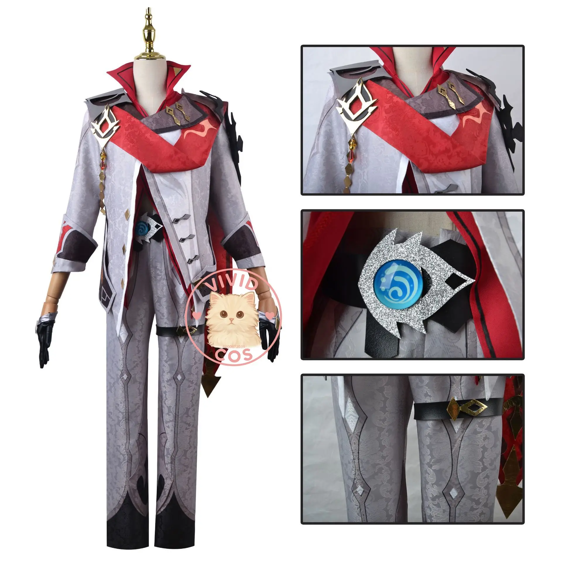 أزياء جينشين إمباكت تشايلد تارتاليا فاتوي هاربينجر التأثيرية في المخزون أشرطة الفخذ السوداء أشرطة الفخذ البنية أنيقة للعب الأدوار