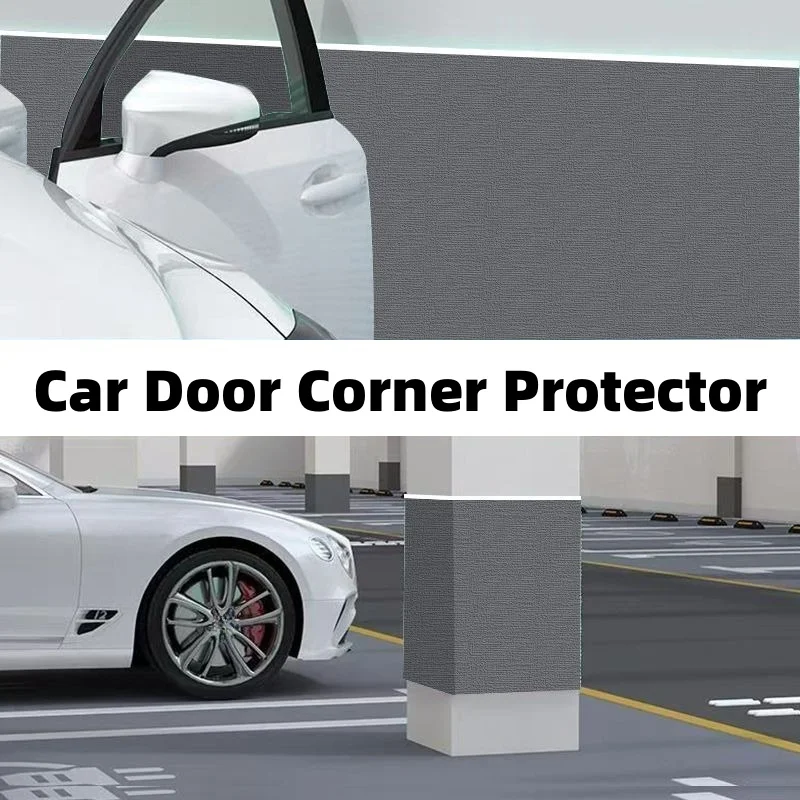Garage Wall Sticker Pillar Protect Car Door Corner Protector Sponge Pad Anti-collision Buffer Parking Anti-scratch Protector