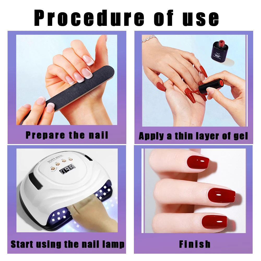 SUN X27 MAX Professionelle Nageltrocknungslampe für Maniküre, Nägel, Gelpoliermittel, Trocknungsmaschine mit automatischem Sensor, UV-LED-Nagellampe