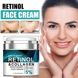 Retinol Whitening Face Cream Anti Aging Serum Replenish Skin Energy Improve Elasticity Firming Moisturizing Korean Products