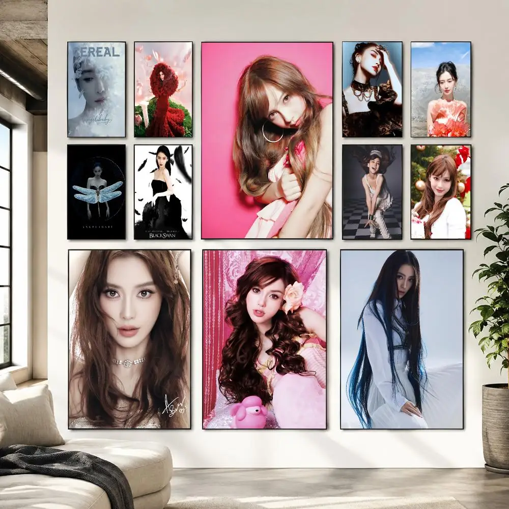 Best Seller A-AngelaBaby Painting Calligraphy Canvas Wall Art Living Room Bedroom Hallway ClearPrint Non-Fading&Gift
