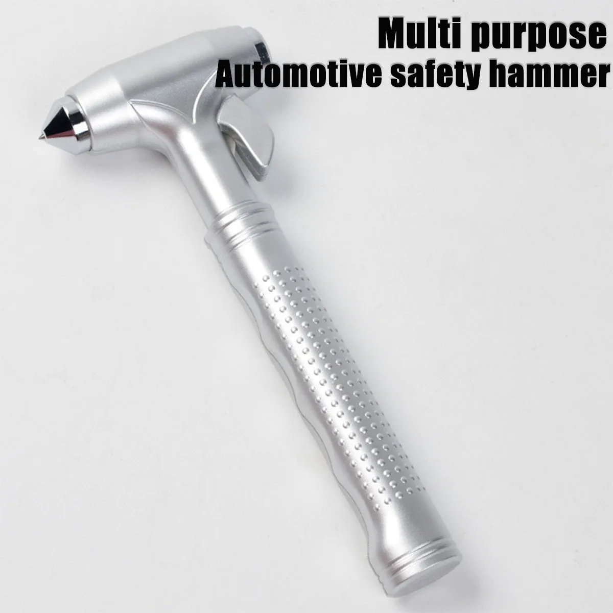 1PC Multi-function Car Emergency Escape Window Breaker and Seat Belt Cutter Hammer Emergency evacuation,Silvery