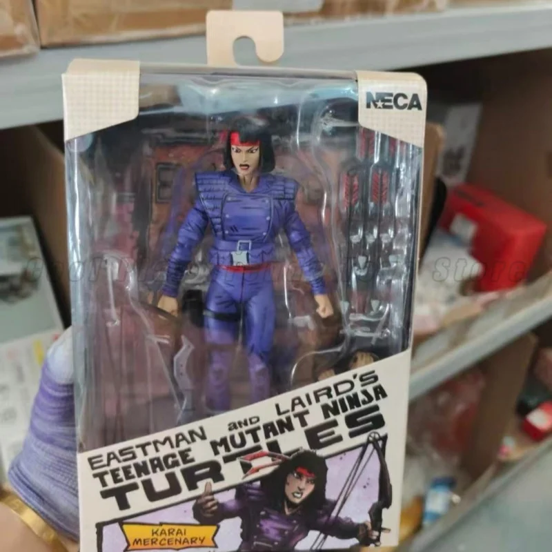 【In Stock】 Comic Karai Mercenaries 7-inch Action Figure Model Ornaments