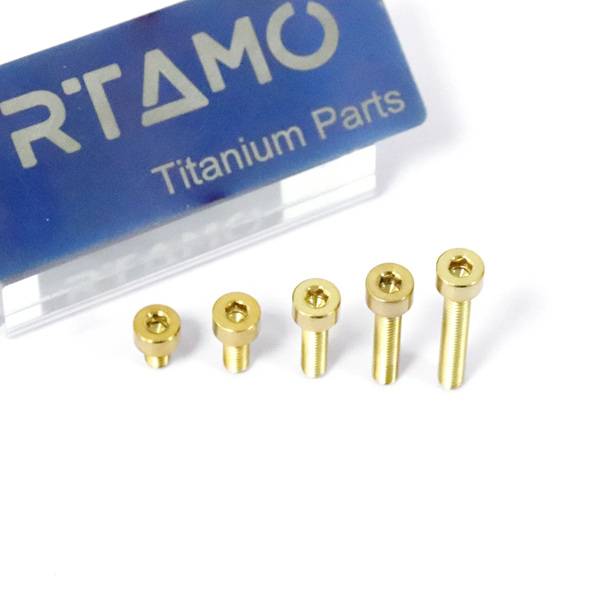 RTAMO مسامير التيتانيوم Gr5 البراغي x6/8/10/12/15/مسامير أسطوانية M4x6/8/10/12/15/رأس مقبس سداسي أسطواني لبراغي قرص استشعار ABS