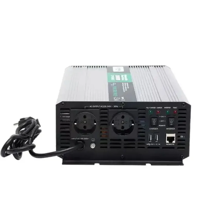 CPS2000 2000W 15A  CE/ROHS Inverter with Charger CPS Series Dc 12V To Ac 220V 15A Pure Sine Wave Power