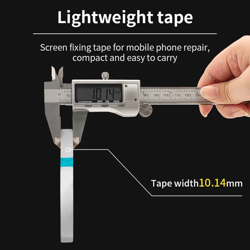 LUXIANZI LCD Screen Repair Fixing Tape Edge Frame Fix For Cellphone Tablet Electrical appliance Touch Screen Adhesive Tape 10mm