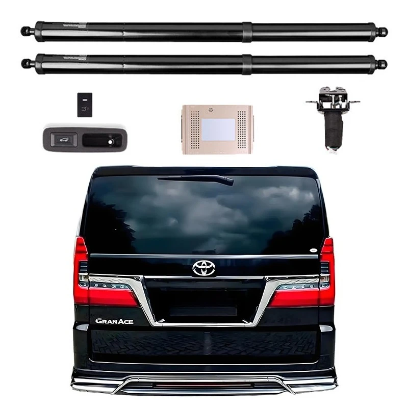 

Для Toyota Granvia 2020-2025 Smart Power Tailgate электрическая задняя дверь багажник с дистанционным управлением Hands-Free Kick опционально
