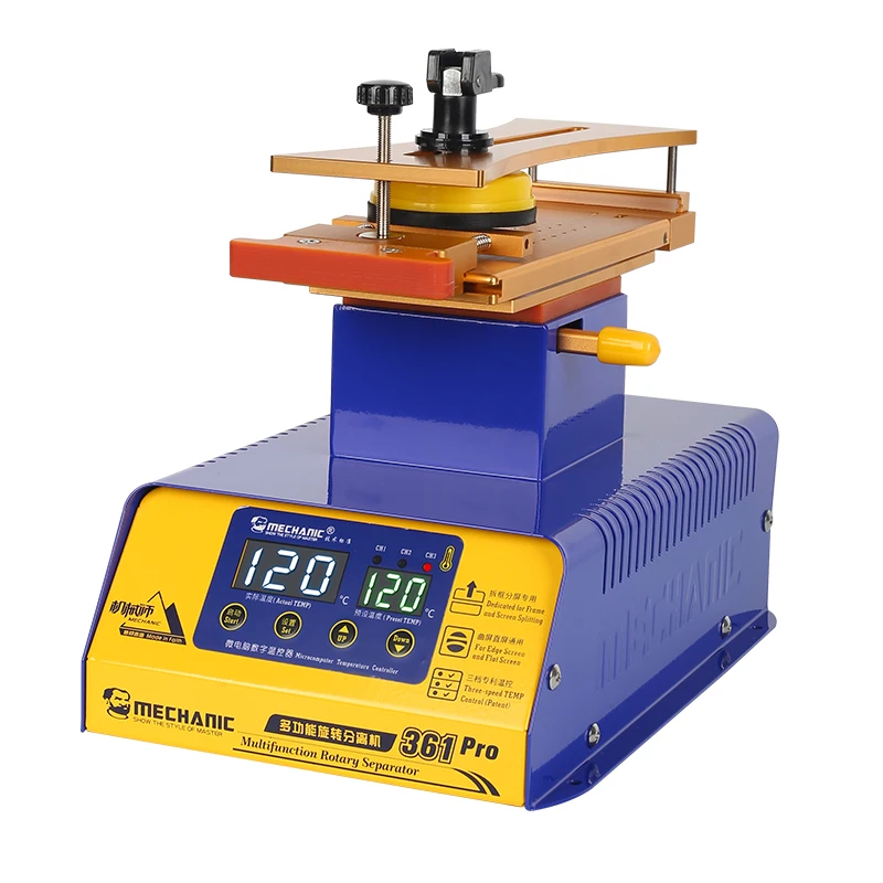 Meccanico 361 Pro separatore 8 pollici multifunzionale 360 ℃ piattaforma di lavoro girevole universale per schermo dritto e bordo