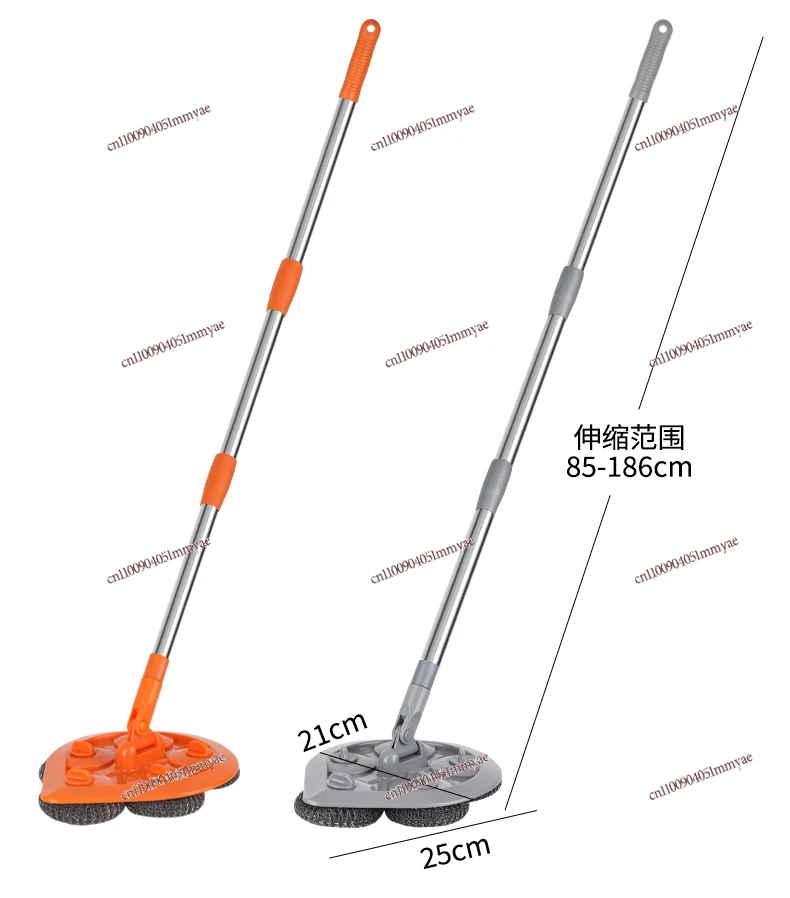 

Floor cleaning tile long handle steel wire brush steel wire ball brush floor artifact