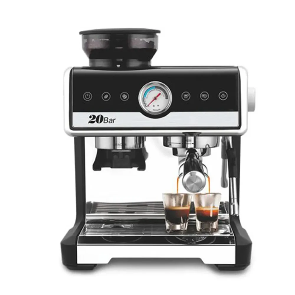 

Automatic 20Bar Italian Coffee Espresso Machine Dual Heating Commercial Hotel Car Use Small Household Enrichment
