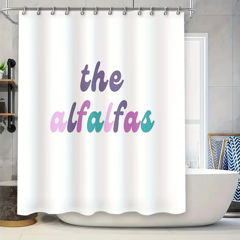 

Floral Shower Curtain Vintage Botanical Flower Pattern Bathroom Decor Washable Fabric Waterproof Home Textiles Modern Farmhouse