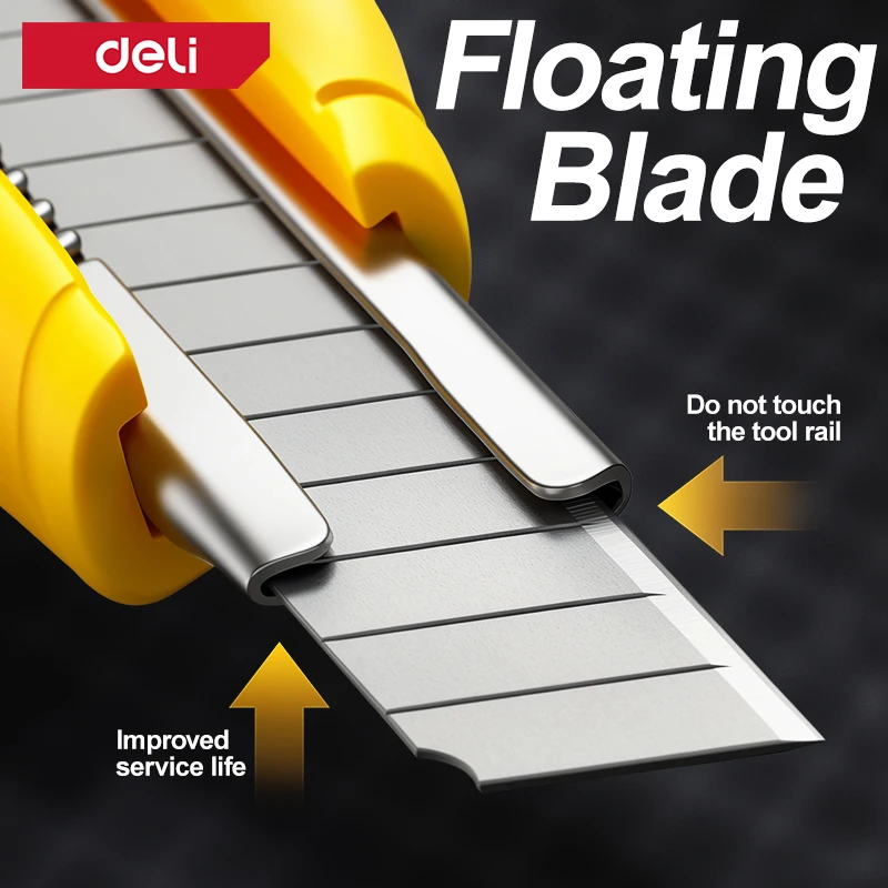 9mm SK5 Blade Pocket Utility Knife Retractable Auto Lock Snap-off for Student Stationery Envelope Unboxing Daily Cutting Tool