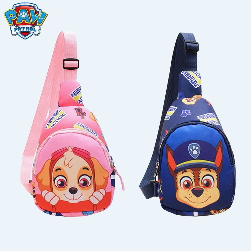 Wholesale Paw Patrol Bag Kawaiianime Mini Chest Bga for Kids Cute Cartoon Shoulder Bags Paw Patrol Backpack Crossbody Bag Gifts