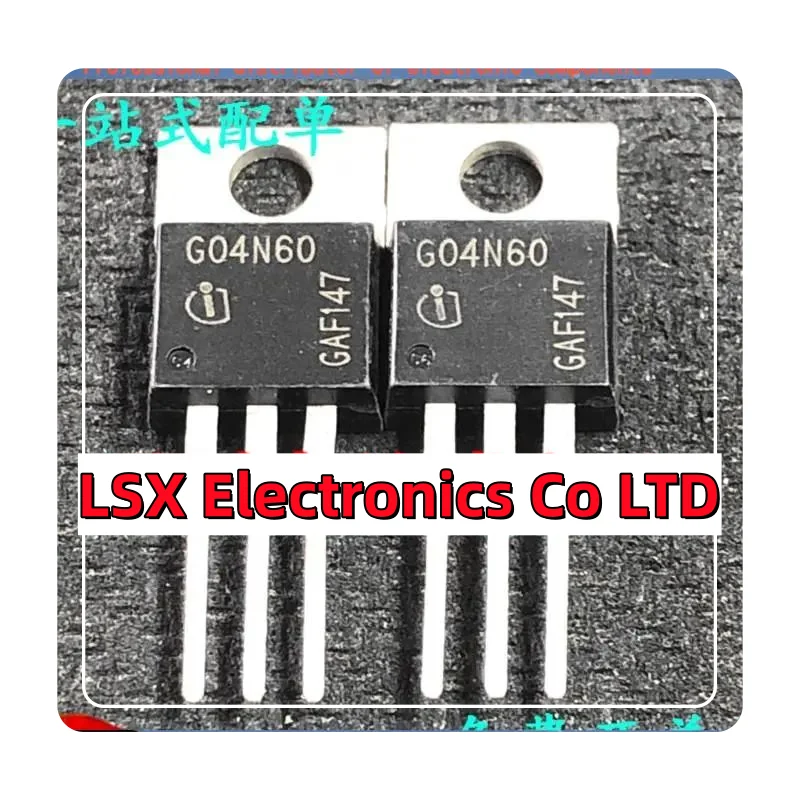 10PCS-50PCS  G04N60 SGP04N60  TO-220 600V 4A   Original In Stock Fast shipping