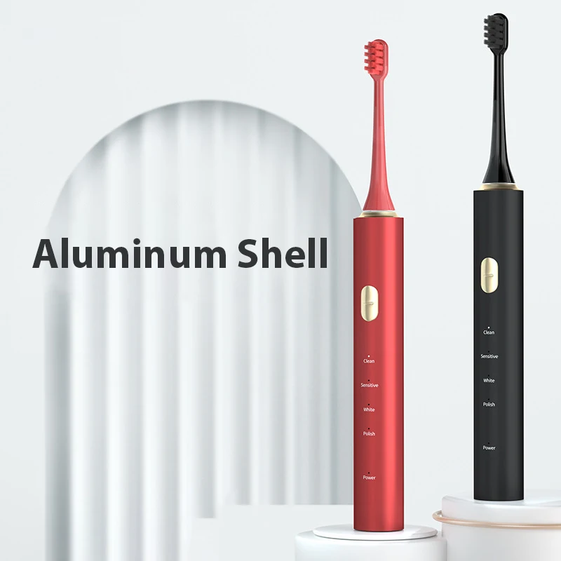 New Soft Bristles  Home Electric Toothbrush Adult USB Charging Intelligent Sound Wave Waterproof Noise Reduction High Frequency