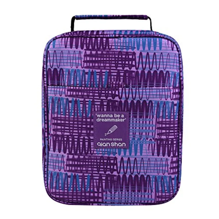 

Pencil Case Holder Slot - Holds 202 Colored Pencils or 136 Gel Pens with Zipper Closure - Large Capacity Pen Organizer for Wate