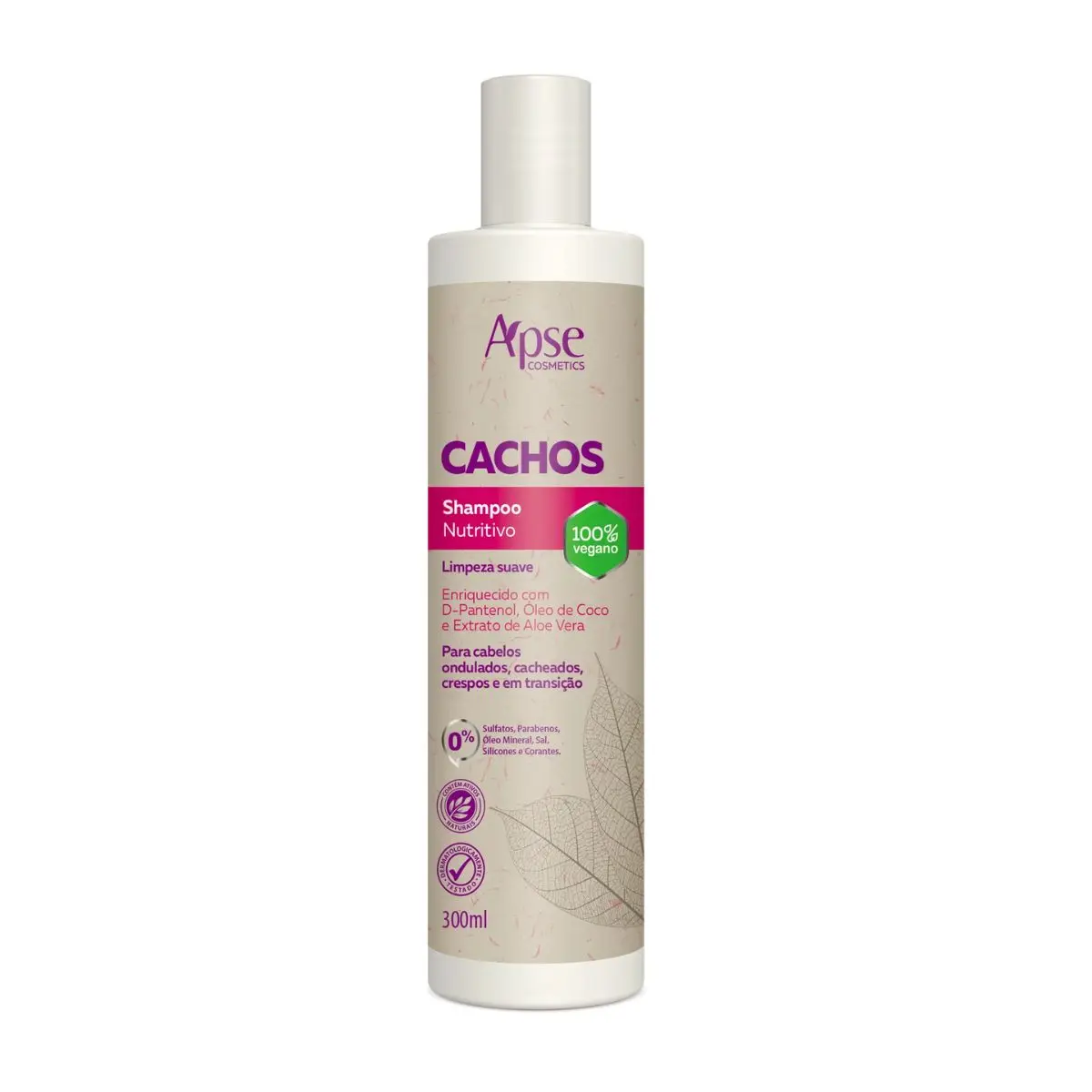 Apse Nourishing Curls Shampoo Smooth Cleaning 300ml