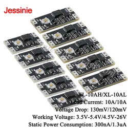 10pc/1pc XL-10AL XL-10AH Single Bond Button Bistable Micro One Key Switch Module 3.5-5.4V 4.5-26V 300nA 1.3uA Load 10A Low Power