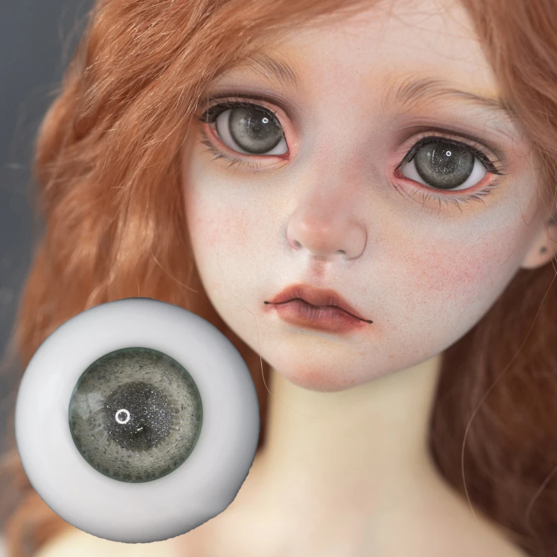 YESTARY 3D Eyes For Toys 12MM 14MM 16MM BJD Doll Accessories DIY Handmade Eyes For Dolls Crafts Bright Eyeball Dolls Glass Eyes