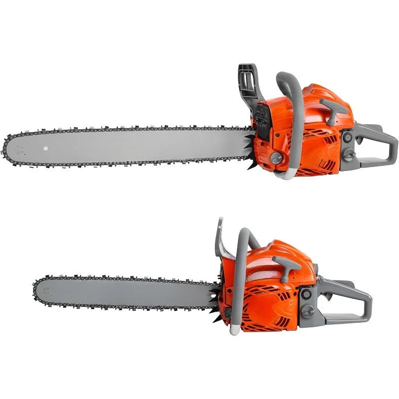 2-Cycle Top Handle Gas Powered Chainsaw 24 Inch 20 Inch Petrol Handheld Cordless Chain Saw for Tree Wood Cutting