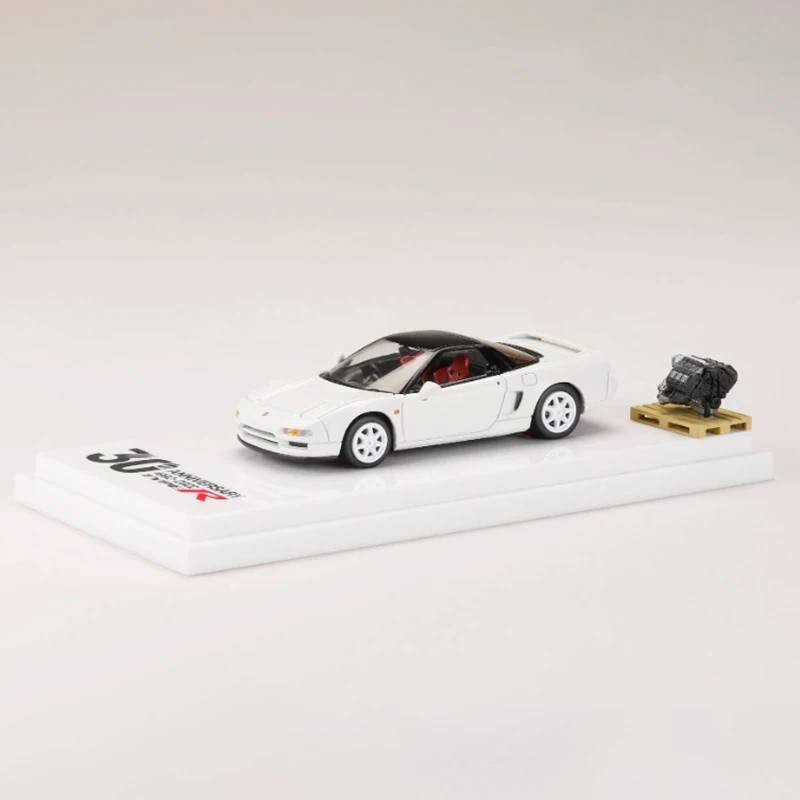 Hobby Japón Diecast escala 1:64 Honda NSX-R (Na1) con motor aleación coche modelo colección recuerdo exhibición estática ornamento regalo