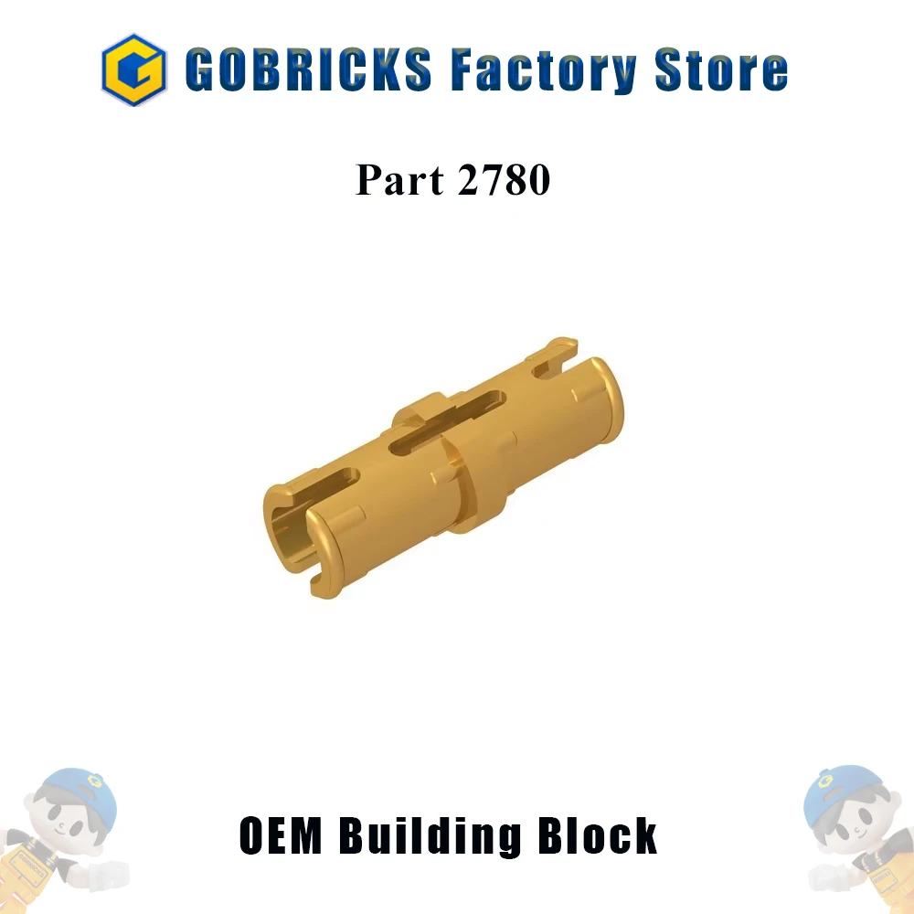 

Gobricks 10PCS MOC Compatible Assembles Particles 2780 1x2 For Building Blocks 4459 Parts DIY Educational Toys For Children