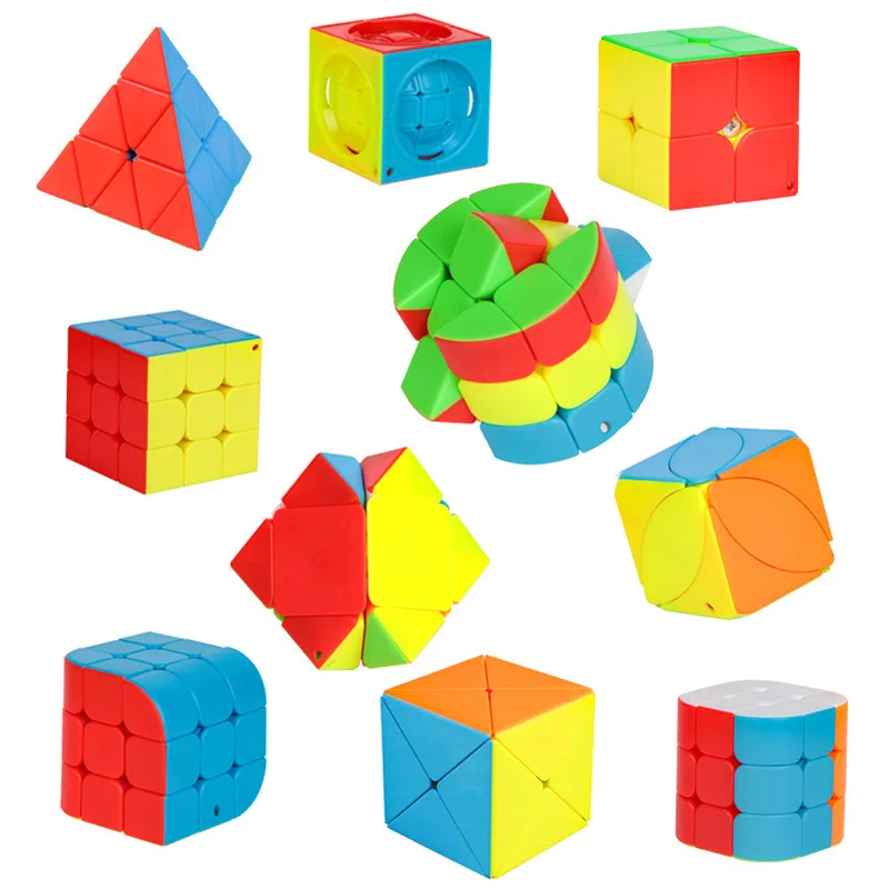 10PCS 3.5CM Mini Cube Puzzle 3x3 2X2 Party Favors for Kids Educational Toys School Rewards Classroom Prize Birthday Gifts
