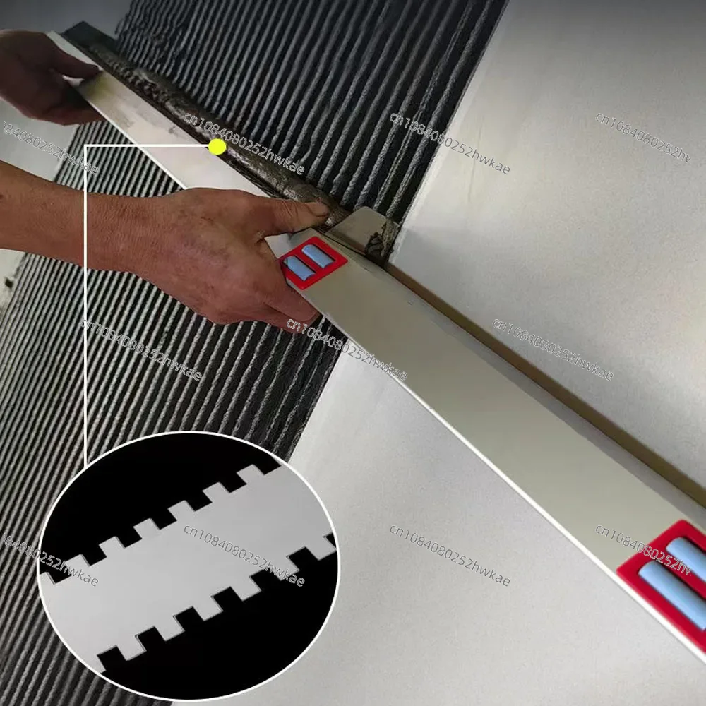 

Tile Tools Wall Tile Leveling Tool Wall Tile Trowel Quare Notch Trowel Perfect For Large Wall Tiles Tiling Masonry 60/70/80/90cm