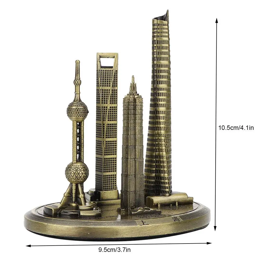 Shanghai Skyline Building Kit - Oriental Pearl Tower & Global Financial Center Model Collection