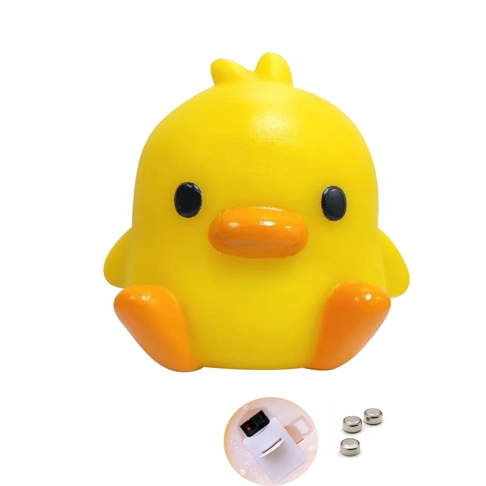 Duck Night Light Bedroom Decoration Cute Cartoon Animal Night Light Christmas Gifts For Kids Room Bedside Sleeping Lamp