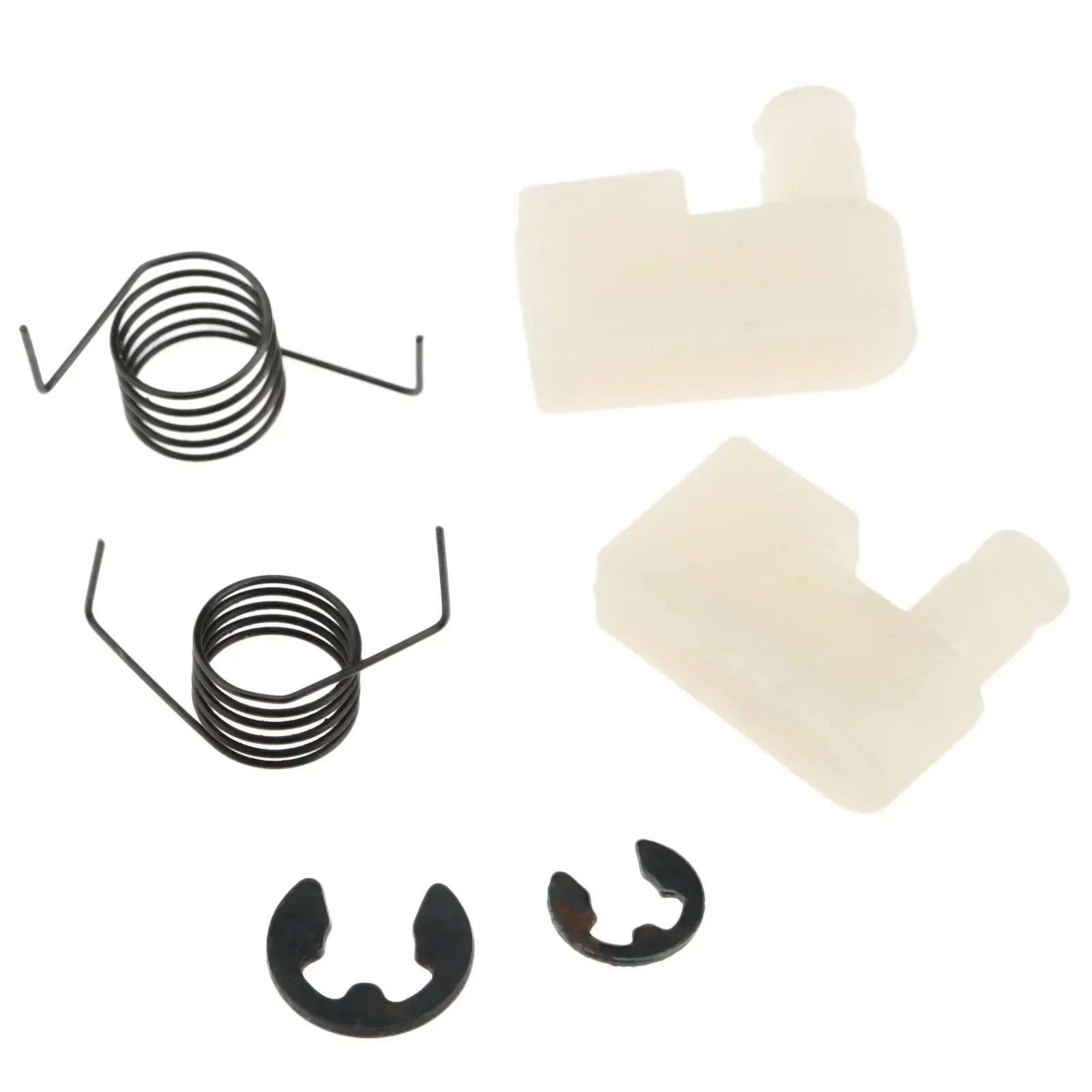 6Pcs(2Sets) Tool Parts Chain Saw Flywheel Starter Pawl + Spring + Clip For Zenoah Chainsaw Parts 4500/5200/5800/43CC/45CC