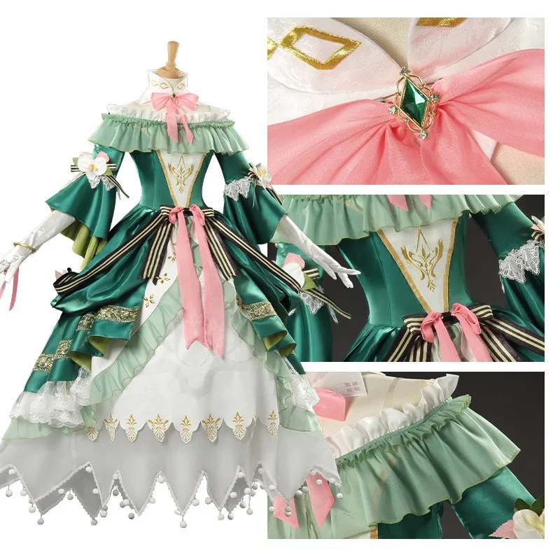 سيد الألغاز أودري قاعة تأثيري حلي شي شي أنيمي لعبة شخصية الزي الإناث مجموعة الملابس الداخلية هالوين Kawaii لعبة كوس