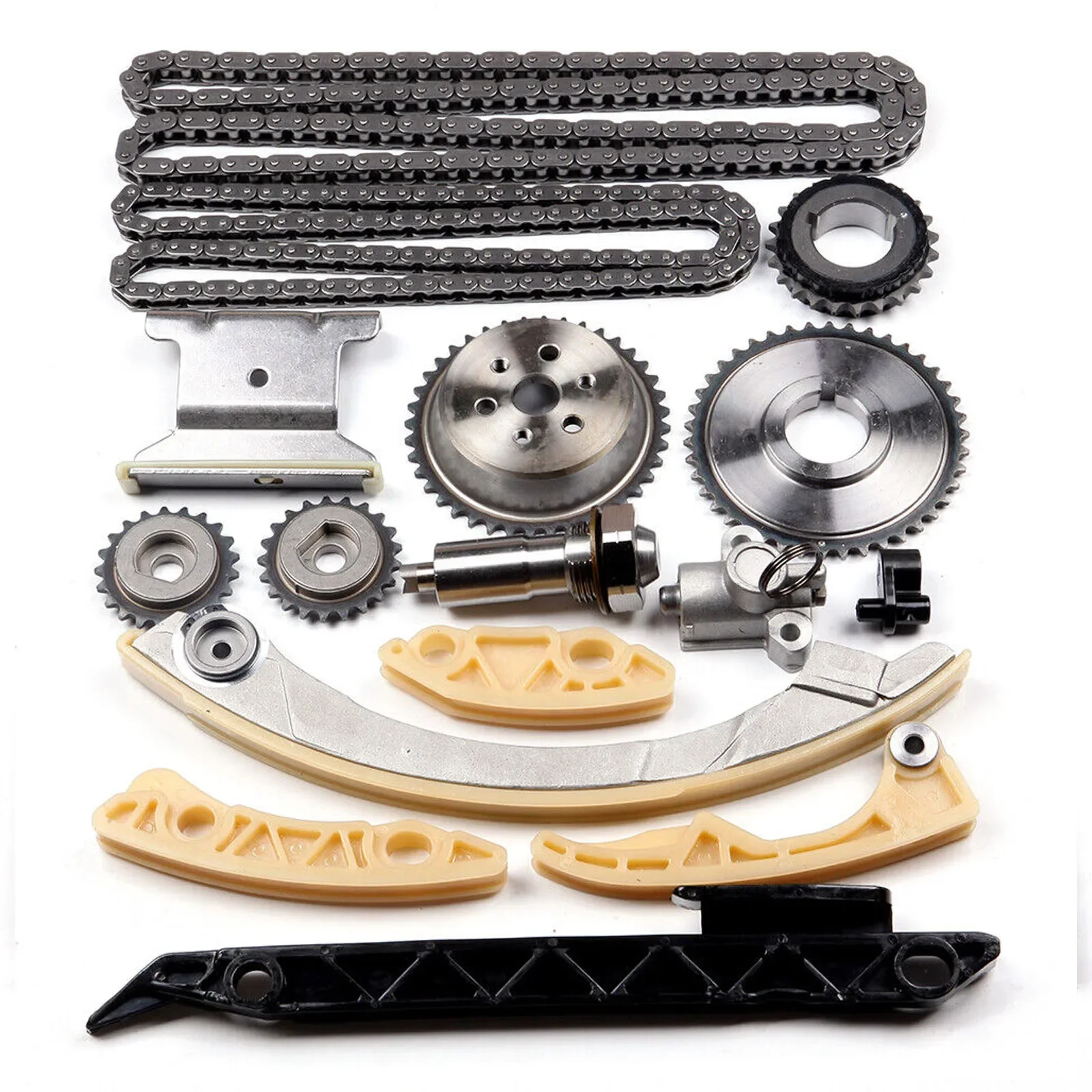 Timing Chain Kit fit 2.0 2.2 2.4 L l4 DOHC Naturally Aspirated for GMC Chevrolet Buick Pontiac Saturn 2.4L 2.2L 2.0L 2003-2015