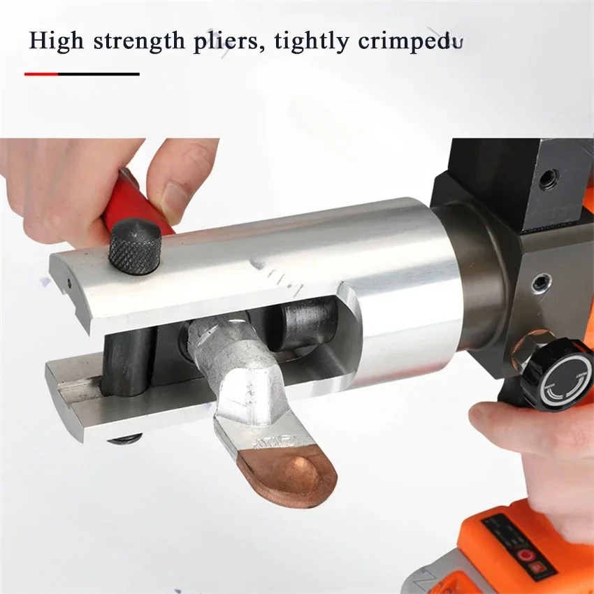 Cm300 Rechargeable Hydraulic Pliers Electric Hydraulic Crimping  Tool Portable Rechargeable Crimping Pliers 12T 380NM 16-300mm2