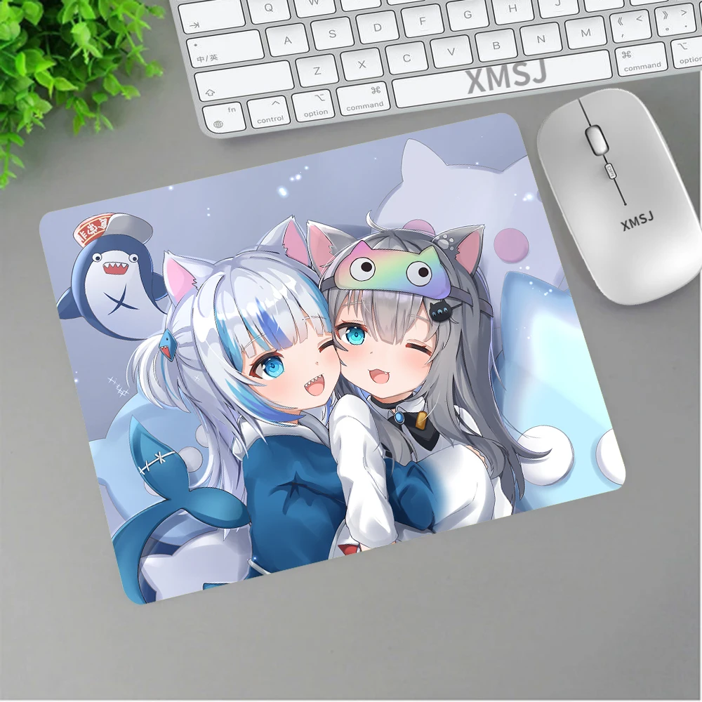 Nekoha Shizuku Cute Cat Girl Mouse Pad Anime Laptop Gaming Accessories Office Keyboard Computer Gamer Gaming Mouse Pad Desk Mat