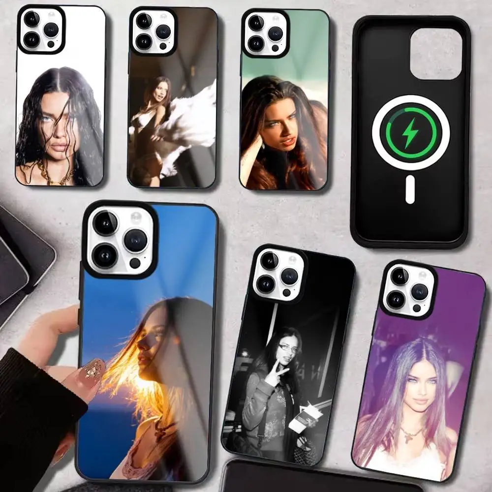

Model A-Adriana L-Lima Actor Phone Case For iPhone17,16,15,14,13,12,11 Plus,Pro Max For Magsafe Wireless Charging