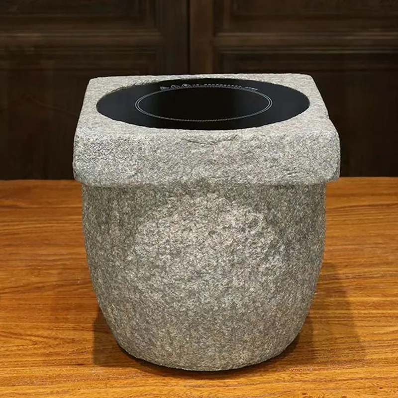 Electric ceramic stove, high temperature resistant imitation stone tea stove, tea brewing artifact health surrounding stove,