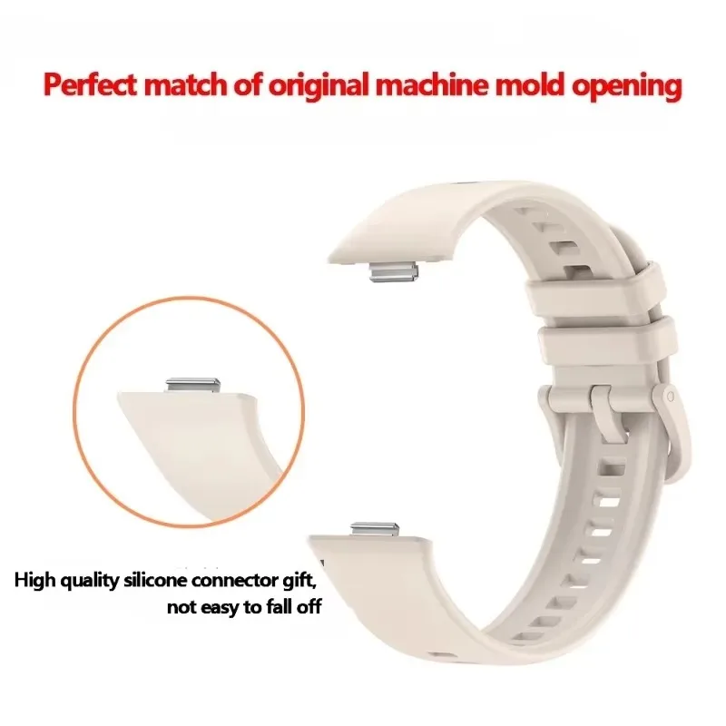 Silicone Strap+PC Case For Huawei Watch Fit 5 /4 Pro bracelet Omni-Directional Protective Shell Cover For Huawei Watch Fit5 4 3